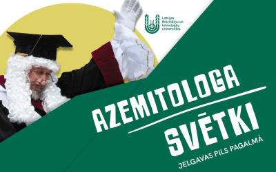 1. oktobrī Azemitologs sveiks Latvijas Biozinātņu un tehnoloģiju universitātes fakultāšu pirmkursniekus